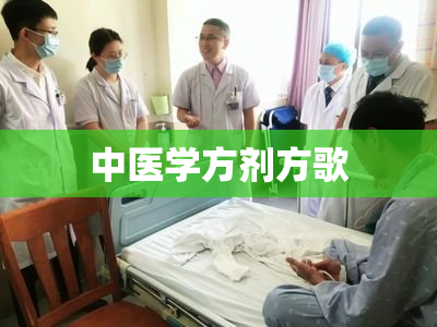 中医学方剂方歌