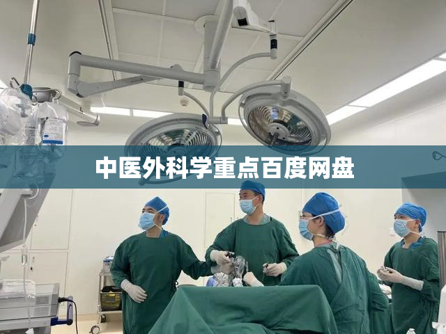 中医外科学重点百度网盘