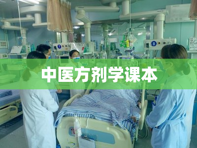 中医方剂学课本