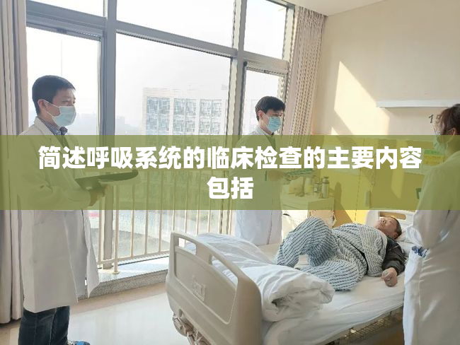 简述呼吸系统的临床检查的主要内容包括