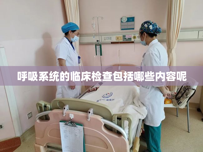 呼吸系统的临床检查包括哪些内容呢