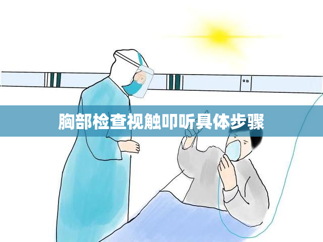 胸部检查视触叩听具体步骤