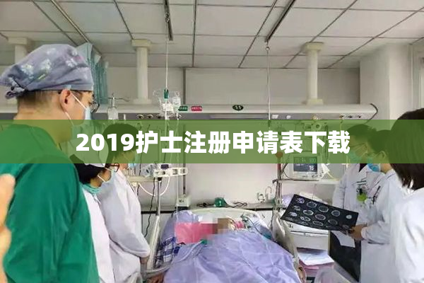 2019护士注册申请表下载